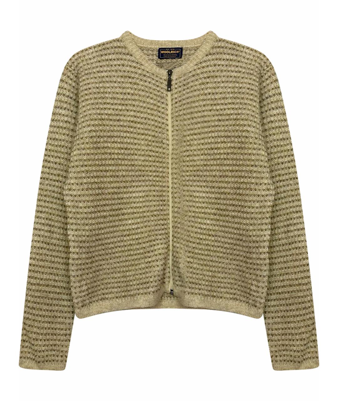 WOOLRICH Бежевый шерстяной джемпер / свитер, фото 1