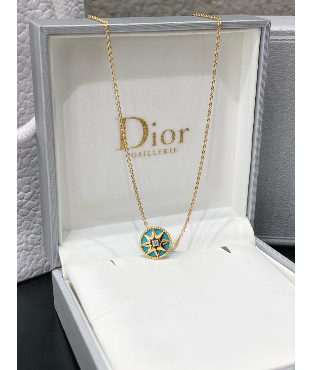 CHRISTIAN DIOR Золотое колье из желтого золота, фото 4