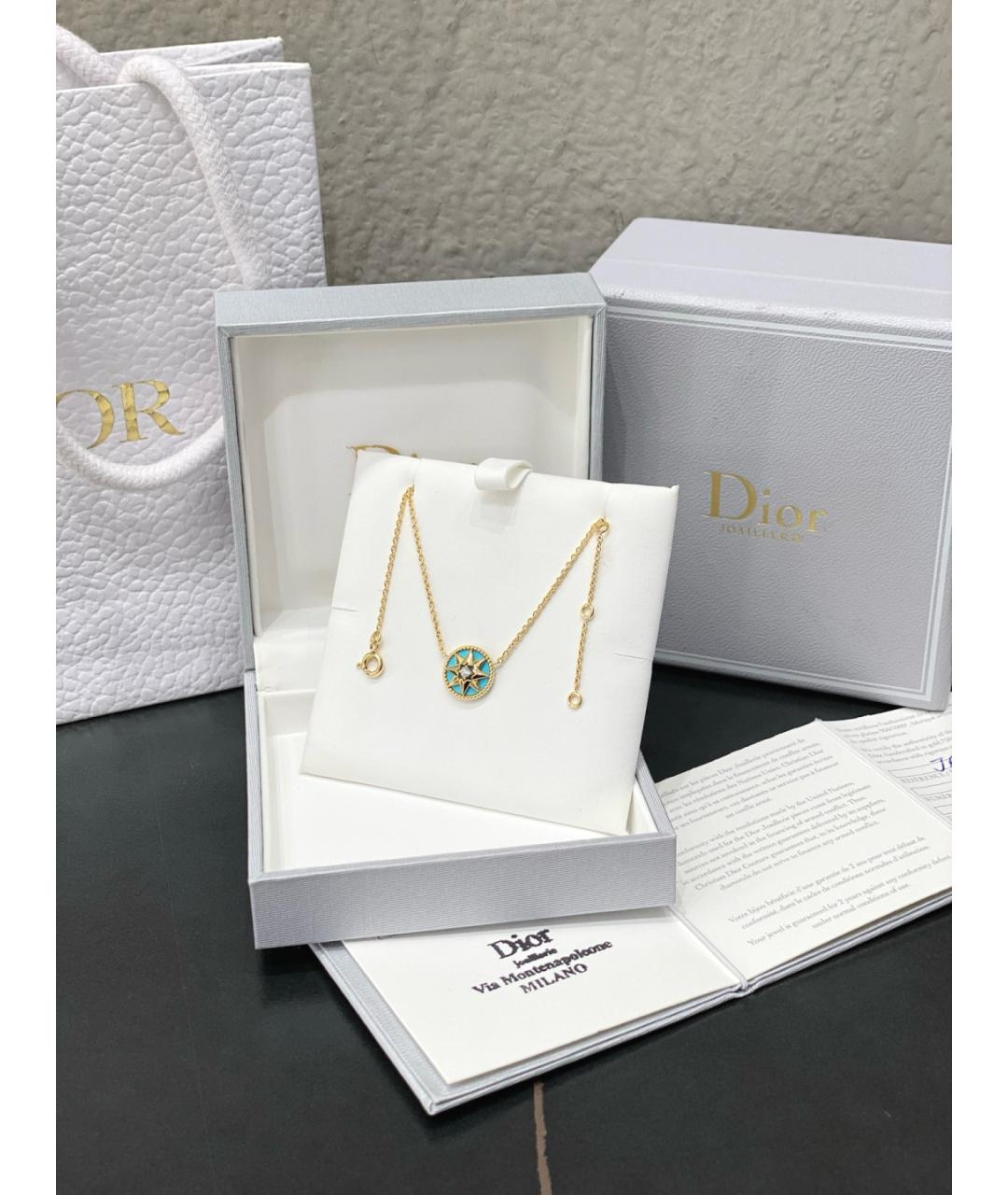 CHRISTIAN DIOR Золотое колье из желтого золота, фото 3