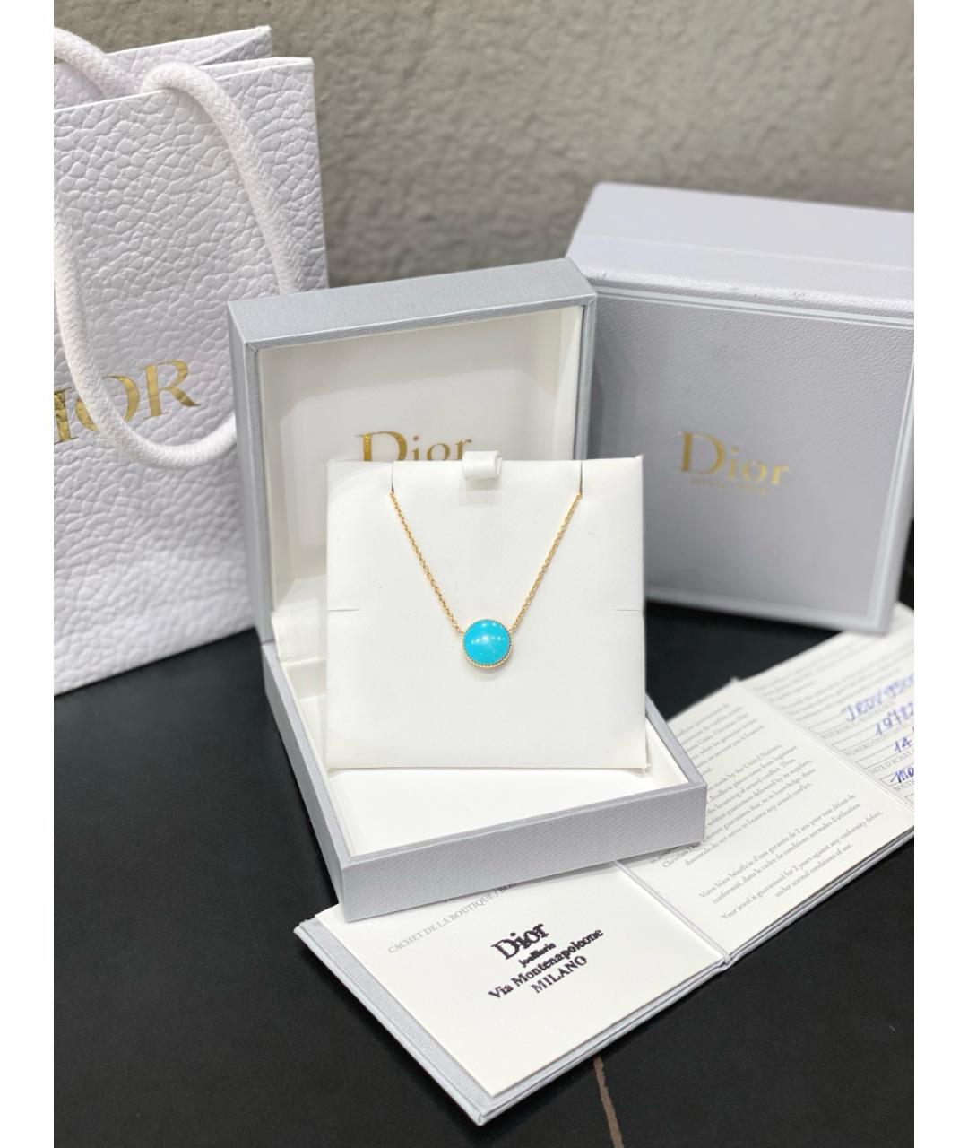 CHRISTIAN DIOR Золотое колье из желтого золота, фото 5