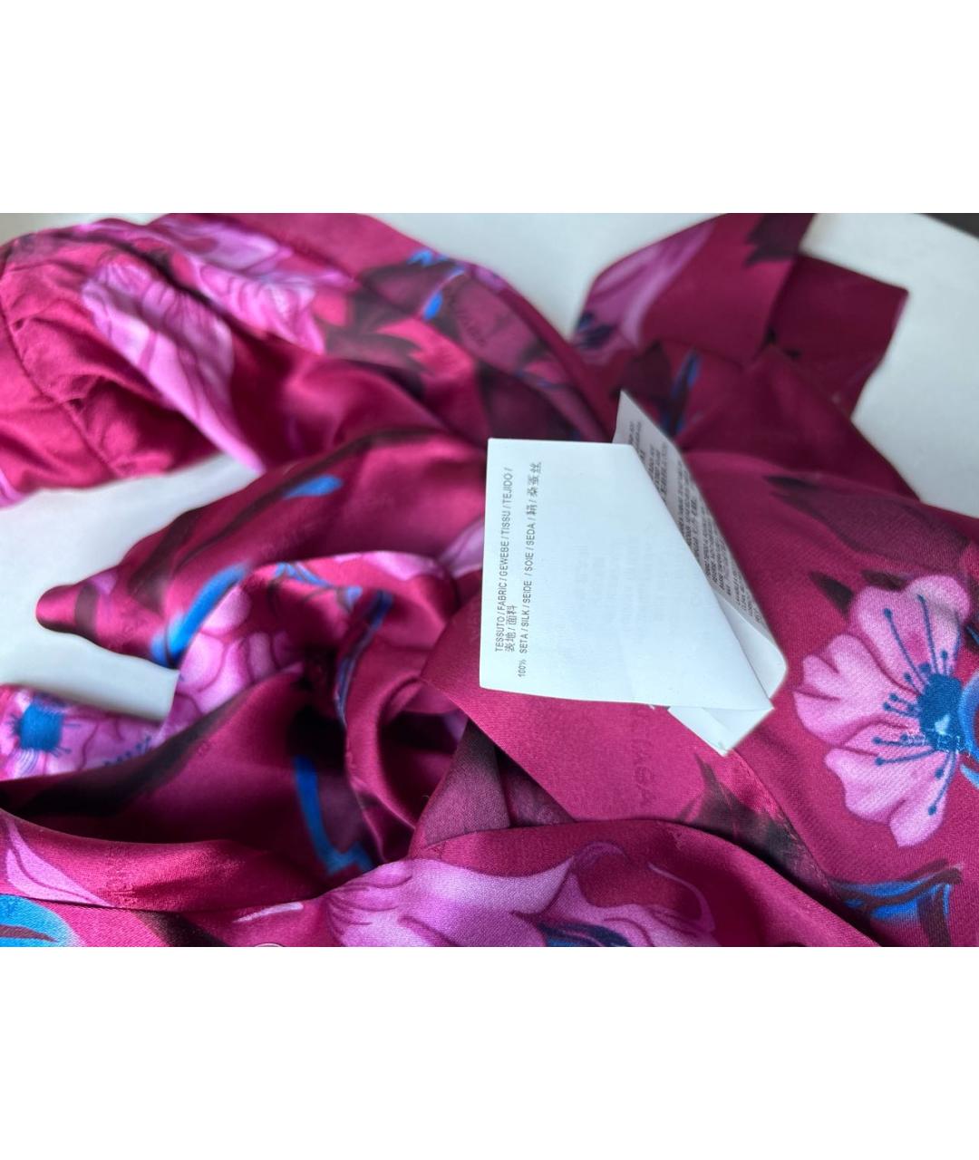 BALENCIAGA Мульти шелковая блузы, фото 6