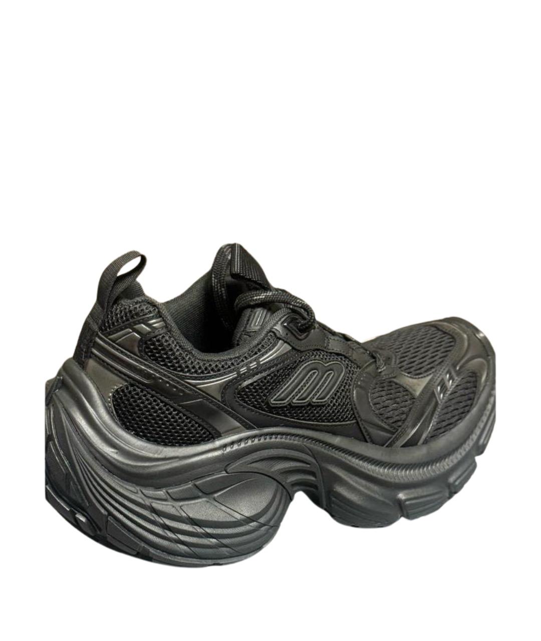 BALENCIAGA Черные текстильные кроссовки, фото 1