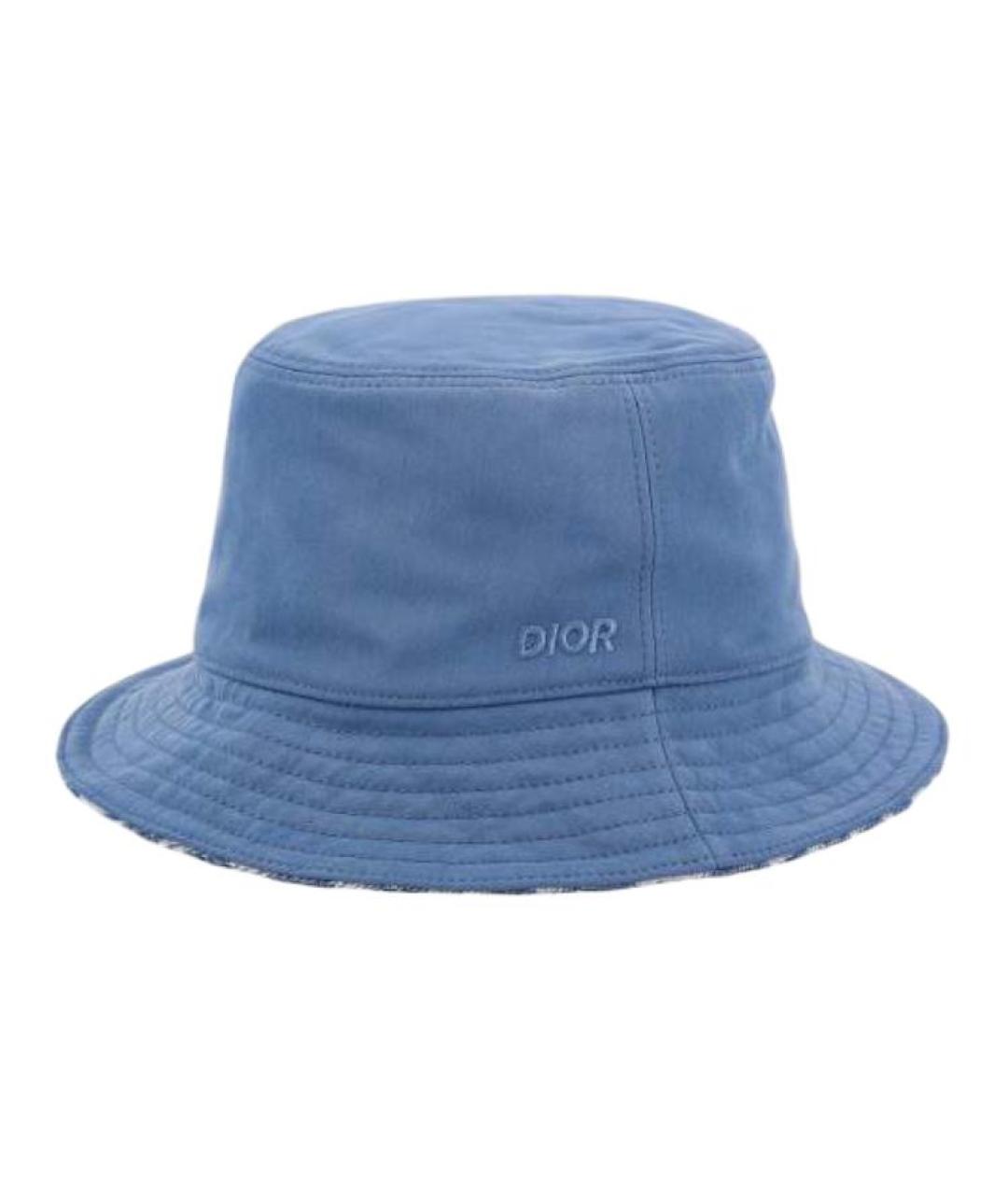 CHRISTIAN DIOR Синяя шляпа, фото 1