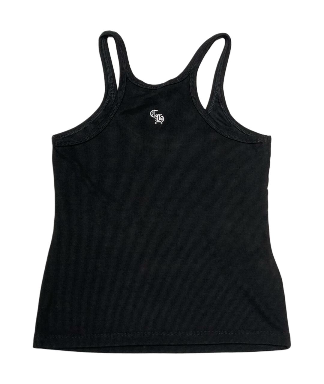 CHROME HEARTS Черная хлопковая майка, фото 1