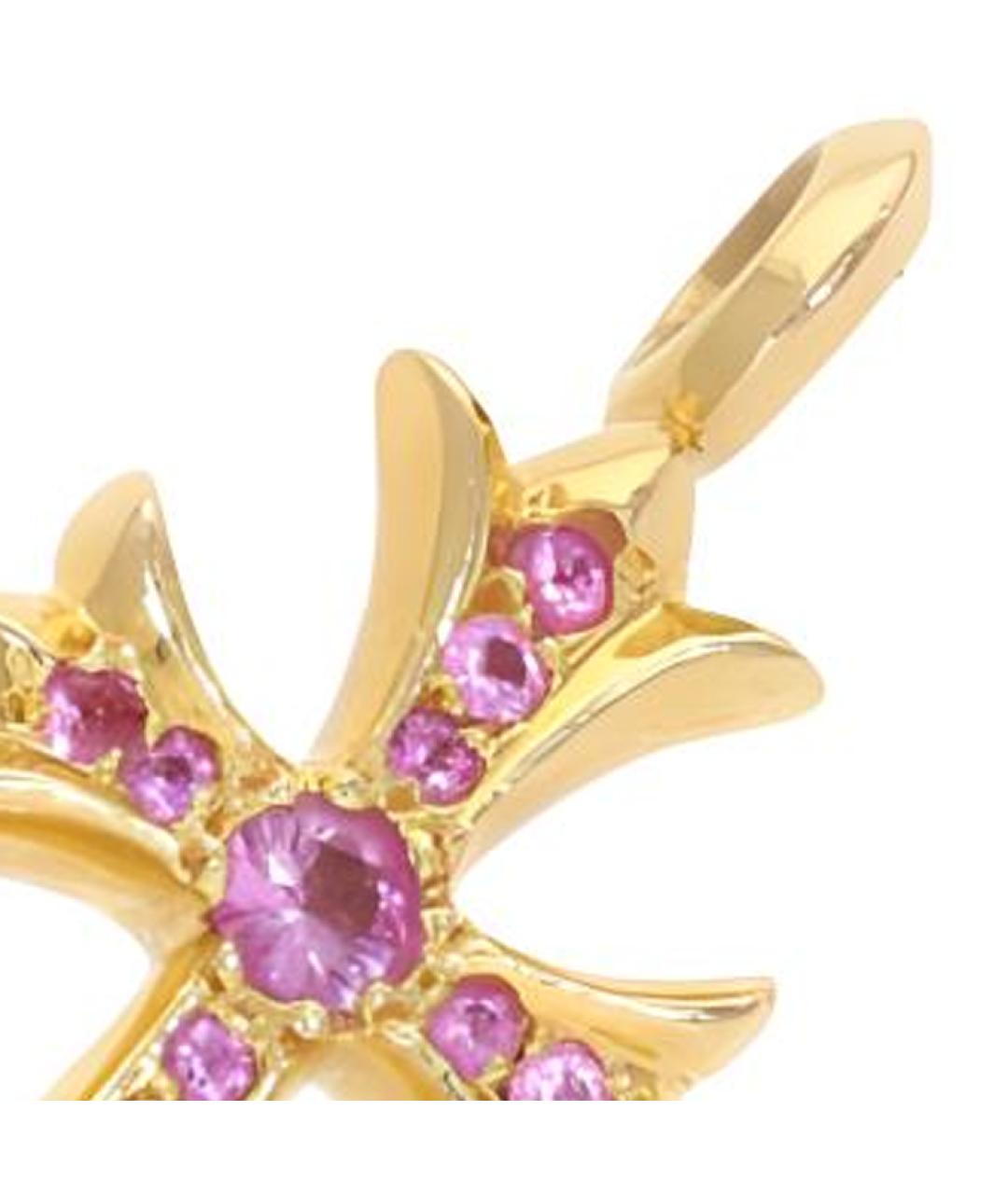 CHROME HEARTS Золотая подвеска из желтого золота, фото 3