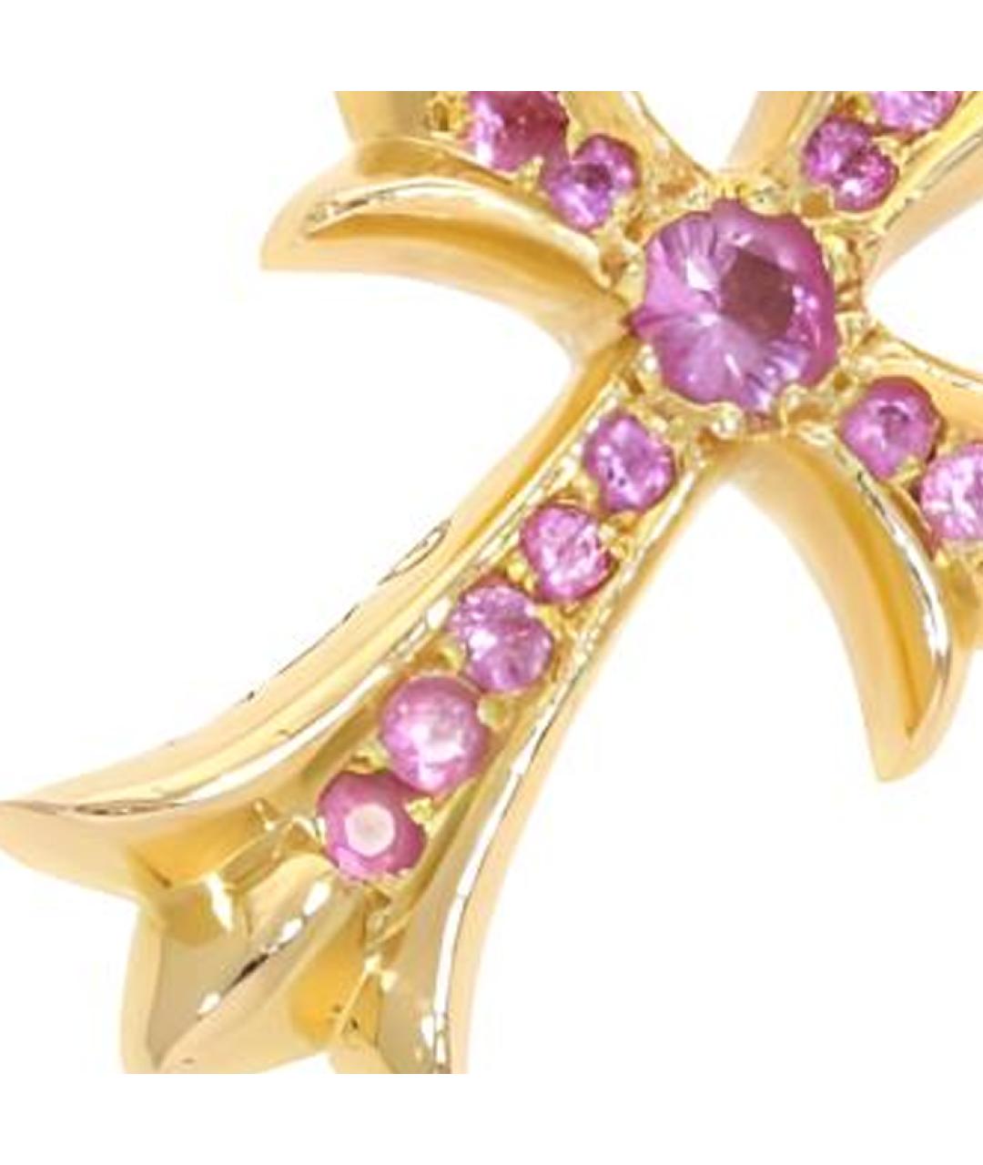 CHROME HEARTS Золотая подвеска из желтого золота, фото 2