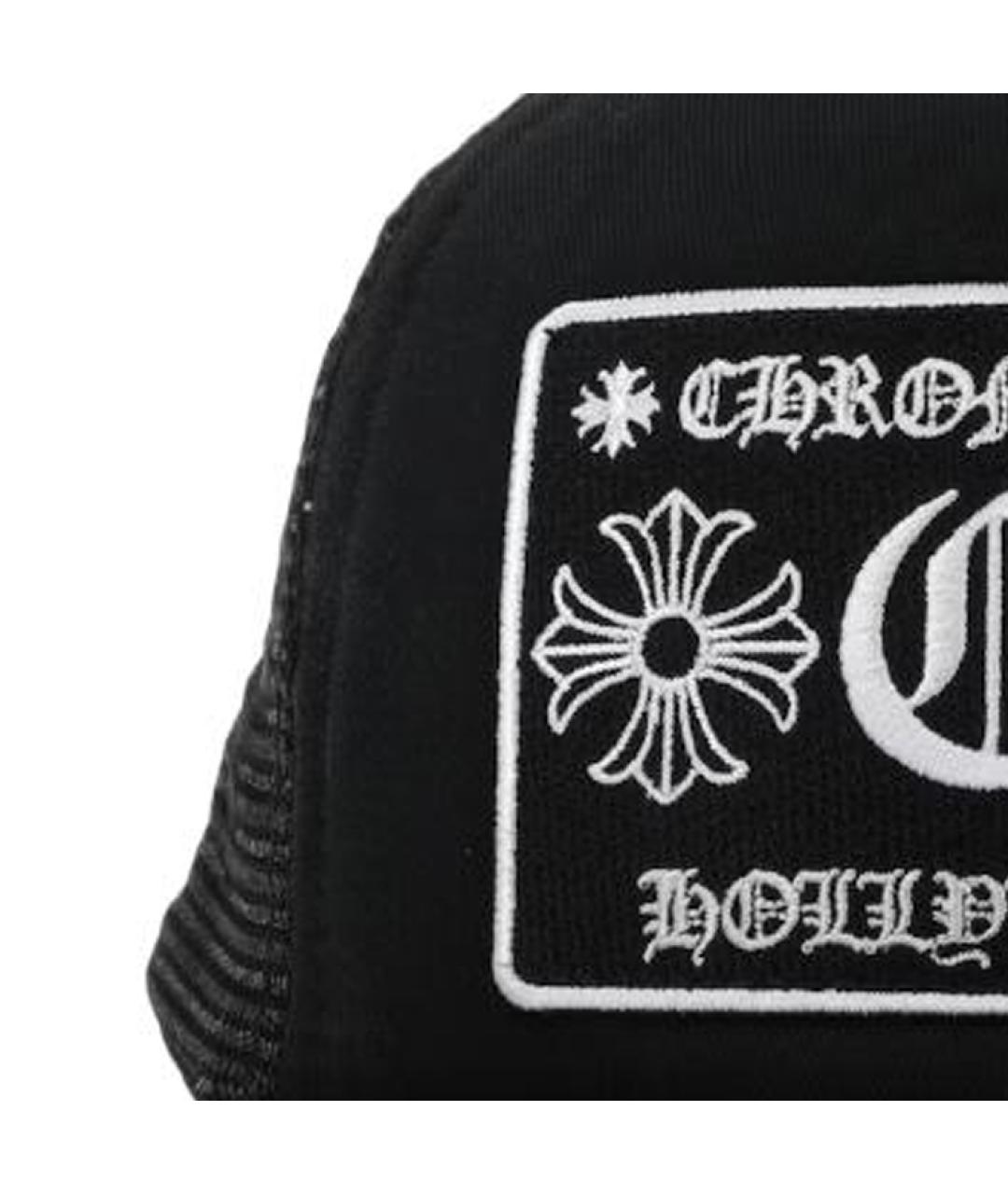 CHROME HEARTS Черная хлопковая кепка, фото 3