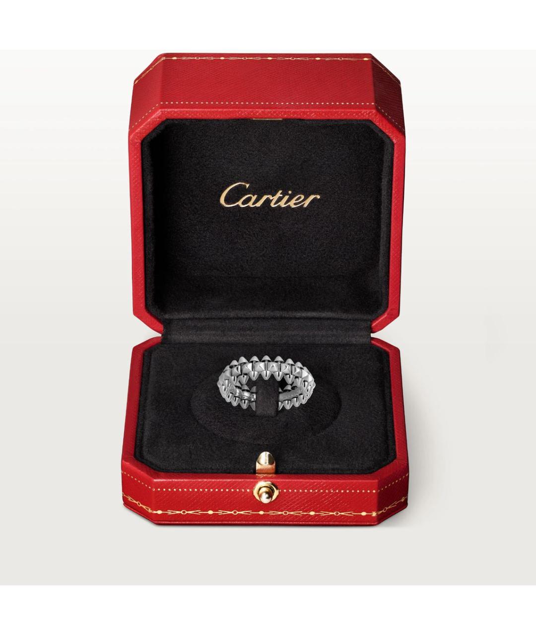 CARTIER Серебряное кольцо из белого золота, фото 4
