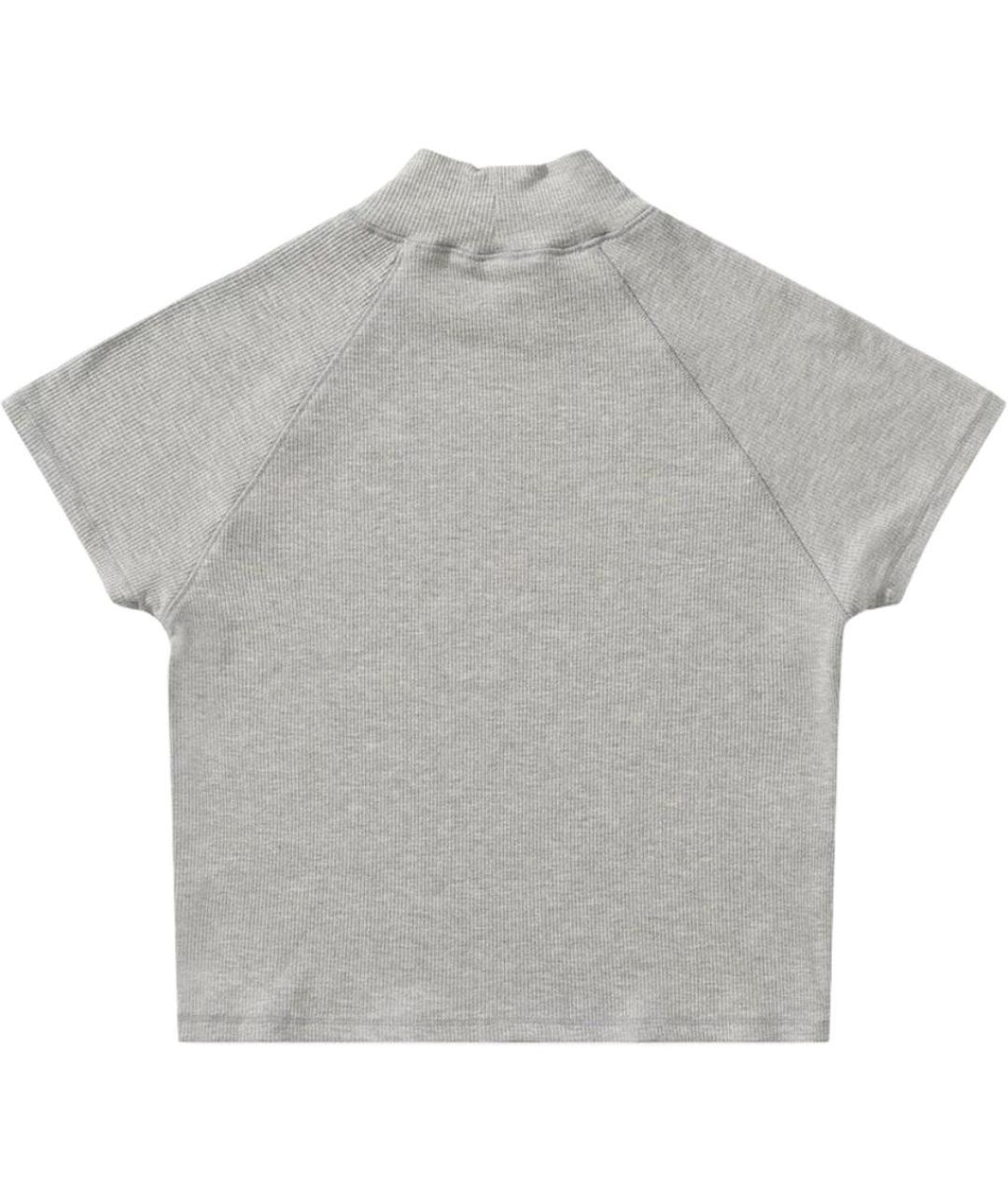 CHROME HEARTS Серая хлопковая футболка, фото 2