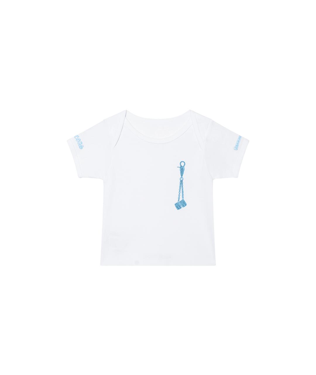 CHROME HEARTS Белая хлопковая футболка, фото 7