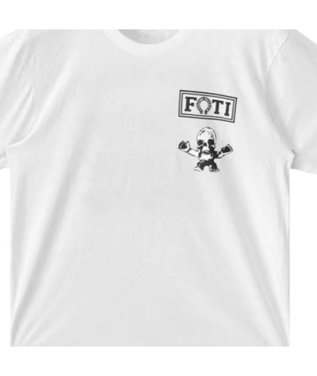 CHROME HEARTS Белая хлопковая футболка, фото 3