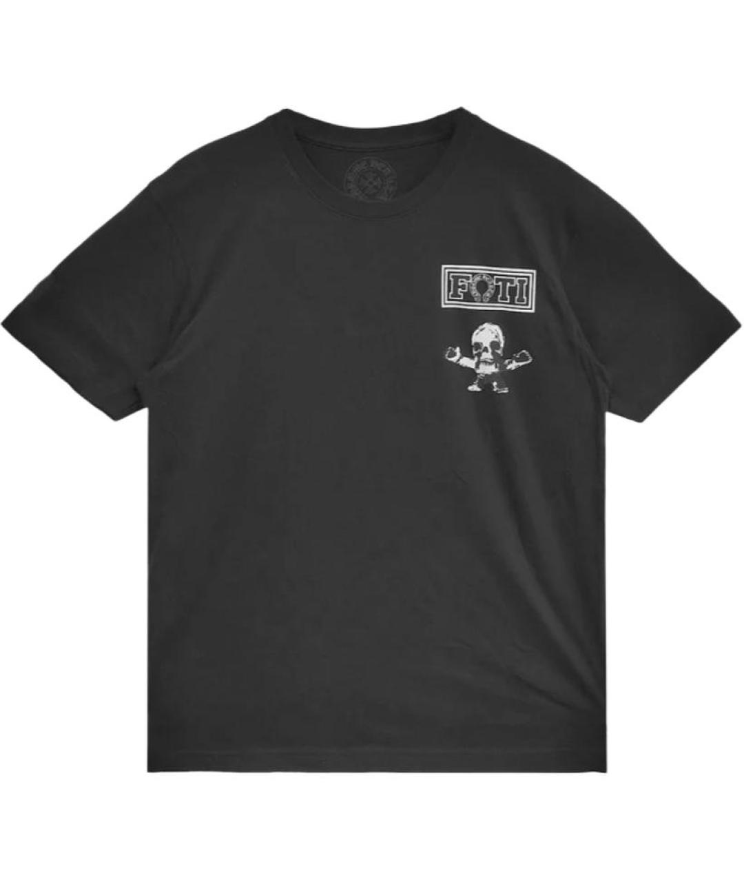 CHROME HEARTS Черная хлопковая футболка, фото 1