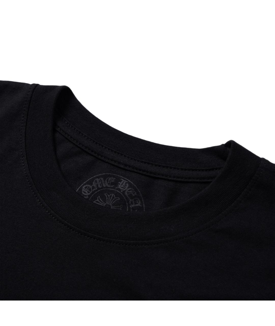CHROME HEARTS Черная футболка, фото 5