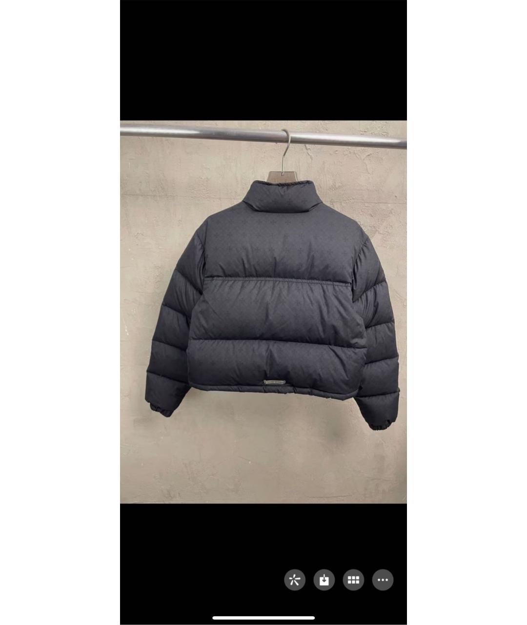 CHROME HEARTS Черная хлопковая куртка, фото 2