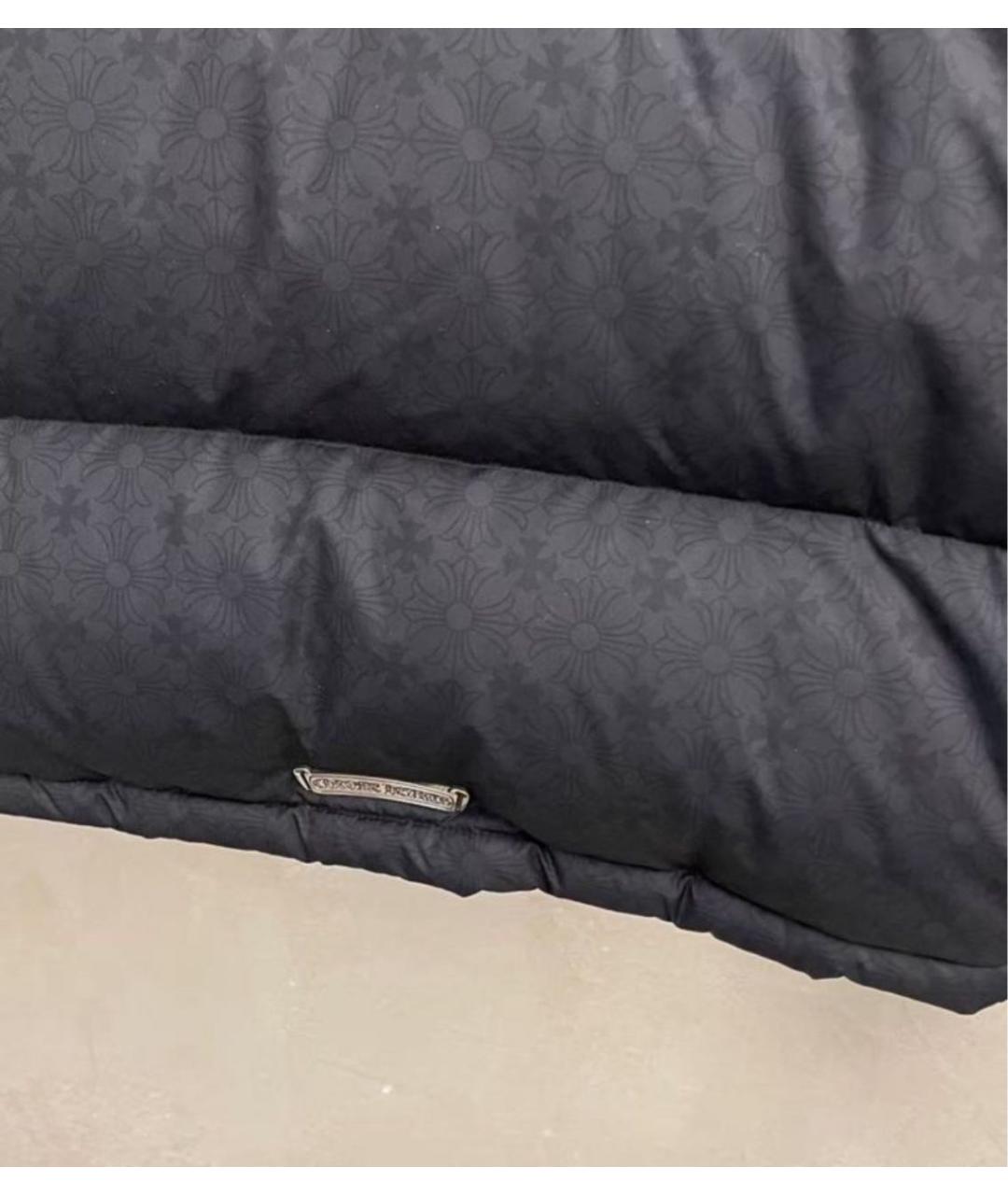 CHROME HEARTS Черная хлопковая куртка, фото 4