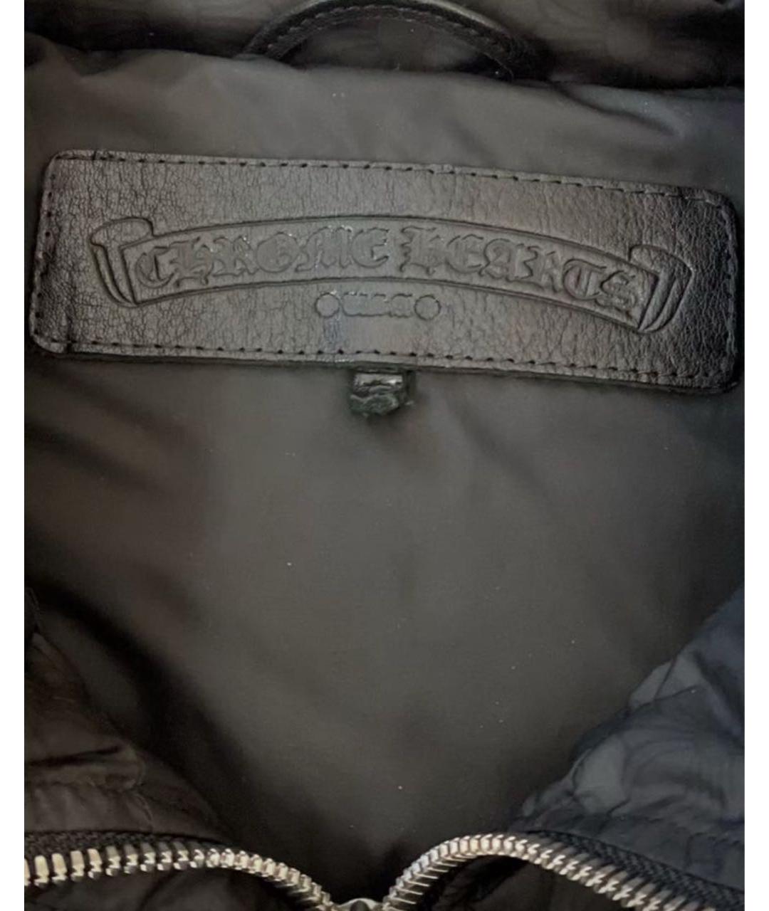 CHROME HEARTS Черная хлопковая куртка, фото 3