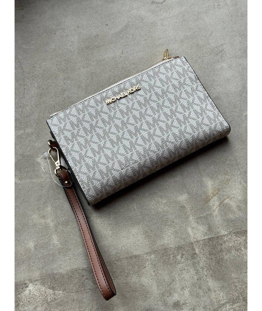 MICHAEL KORS Бежевый кошелек, фото 2