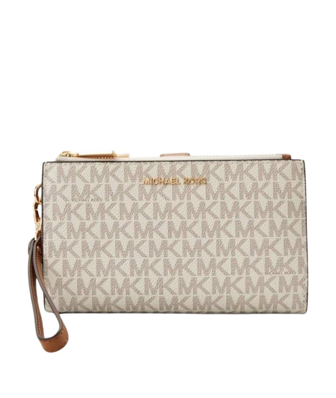 MICHAEL KORS Бежевый кошелек, фото 1