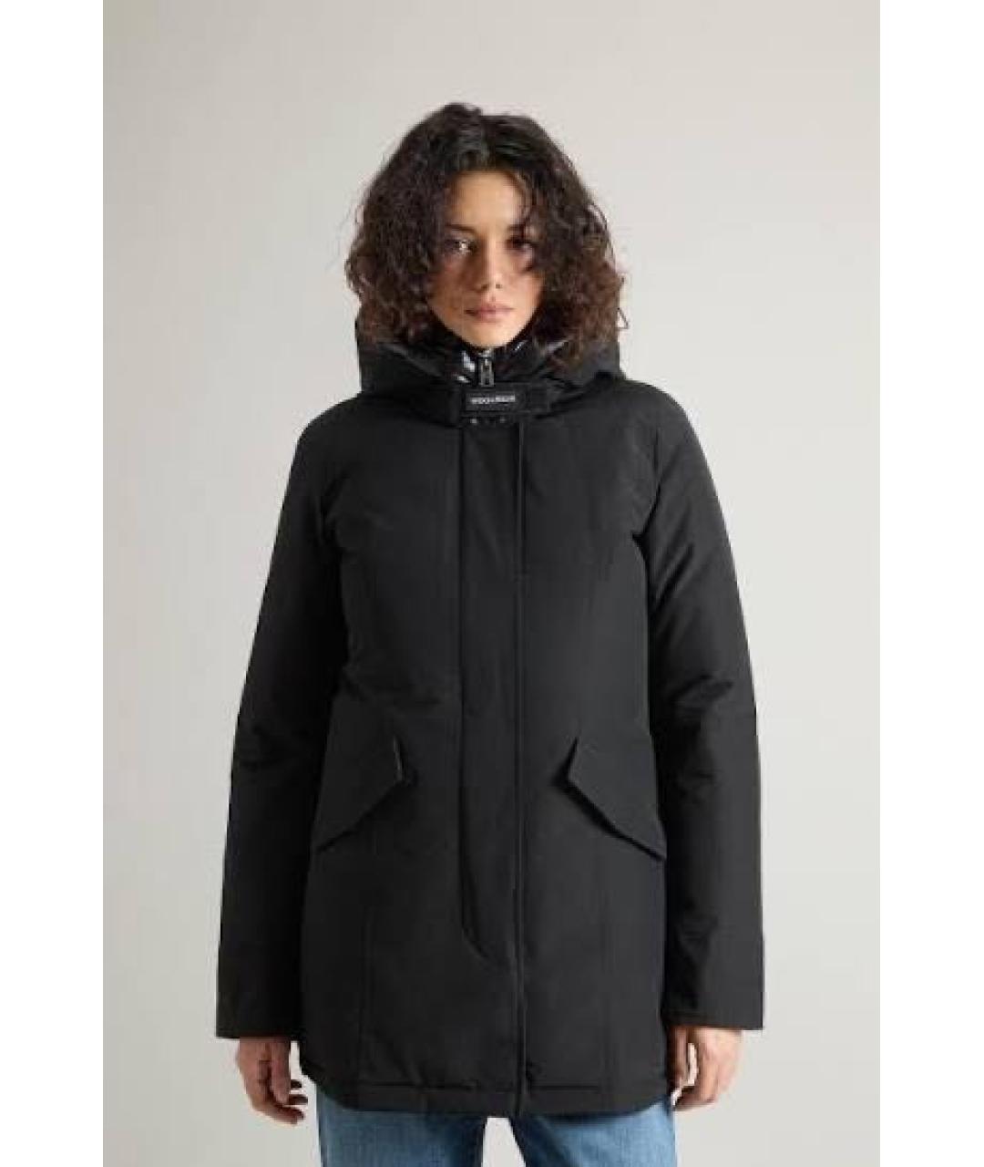 WOOLRICH Черный пуховик, фото 5