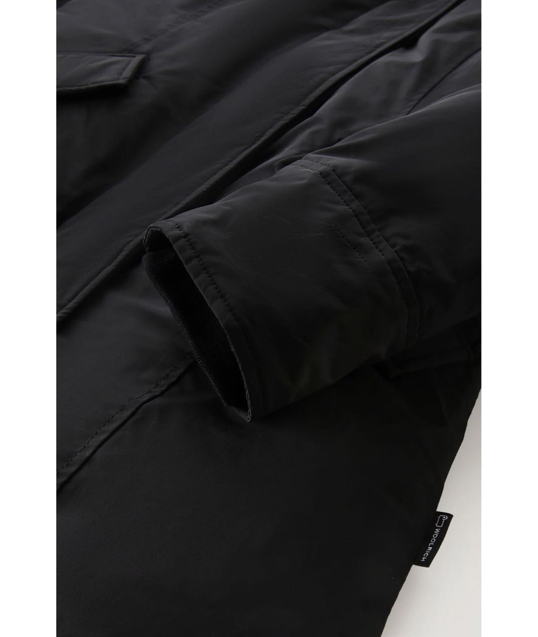 WOOLRICH Черный пуховик, фото 3