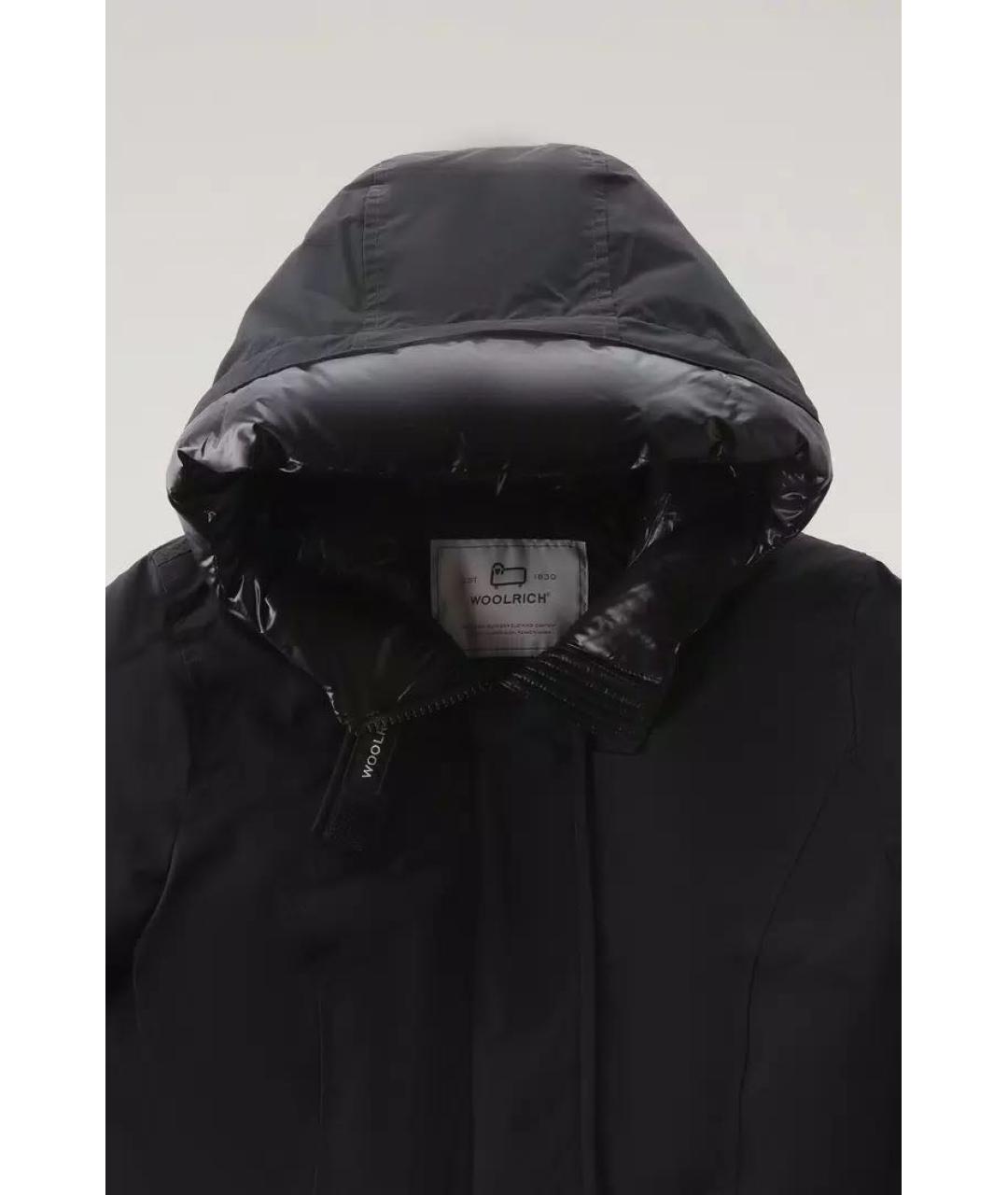 WOOLRICH Черный пуховик, фото 2