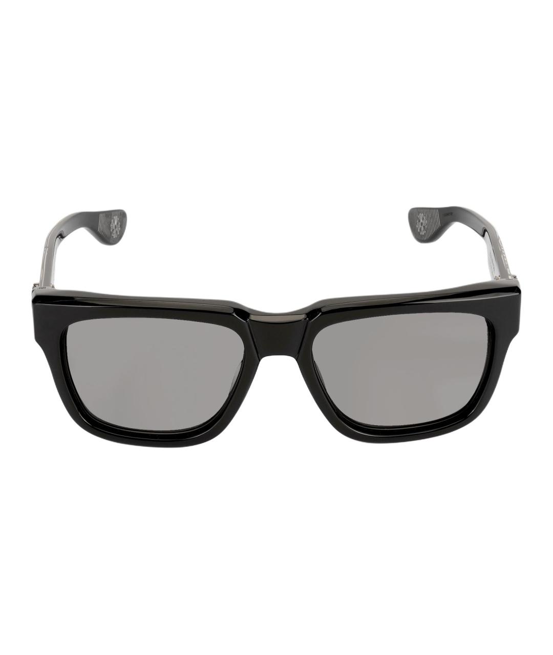 CHROME HEARTS Черные пластиковые солнцезащитные очки, фото 2