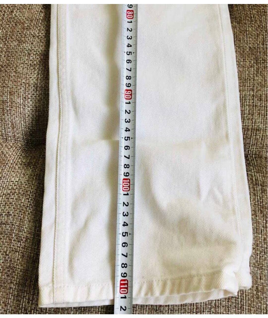 PHILIPP PLEIN Белые хлопковые джинсы, фото 2