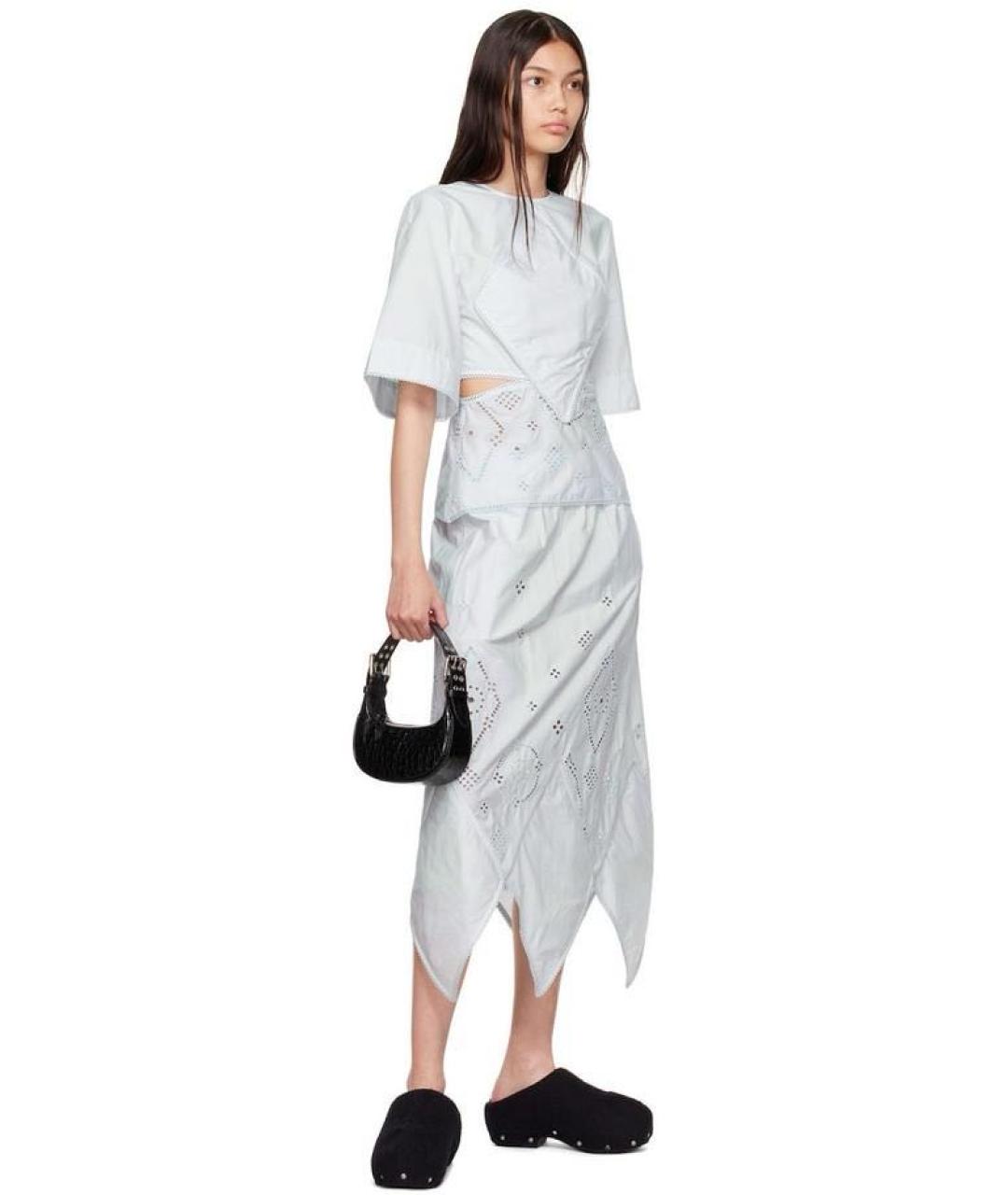 BY FAR Черная сумка с короткими ручками из лакированной кожи, фото 5