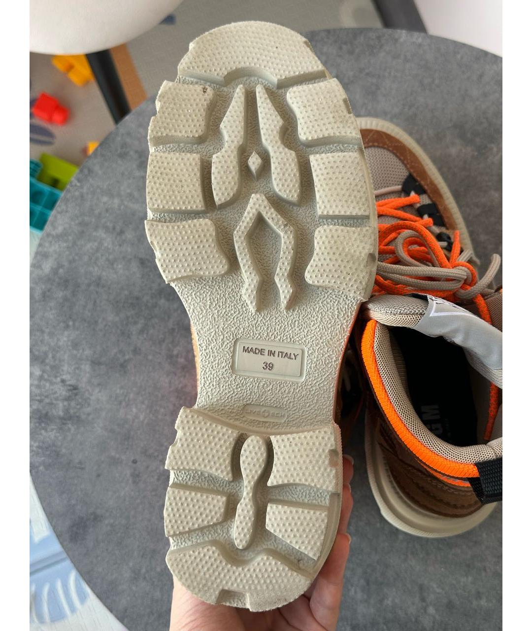 MSGM Мульти замшевые ботинки, фото 7