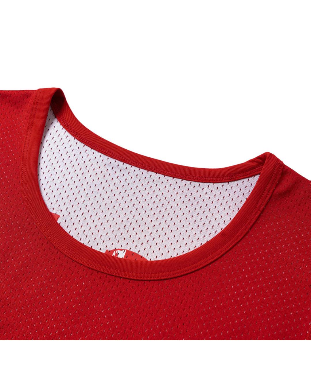 CHROME HEARTS Красная хлопковая майка, фото 7