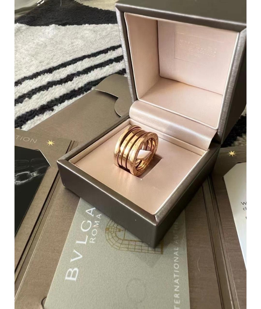BVLGARI Золотое кольцо из розового золота, фото 4