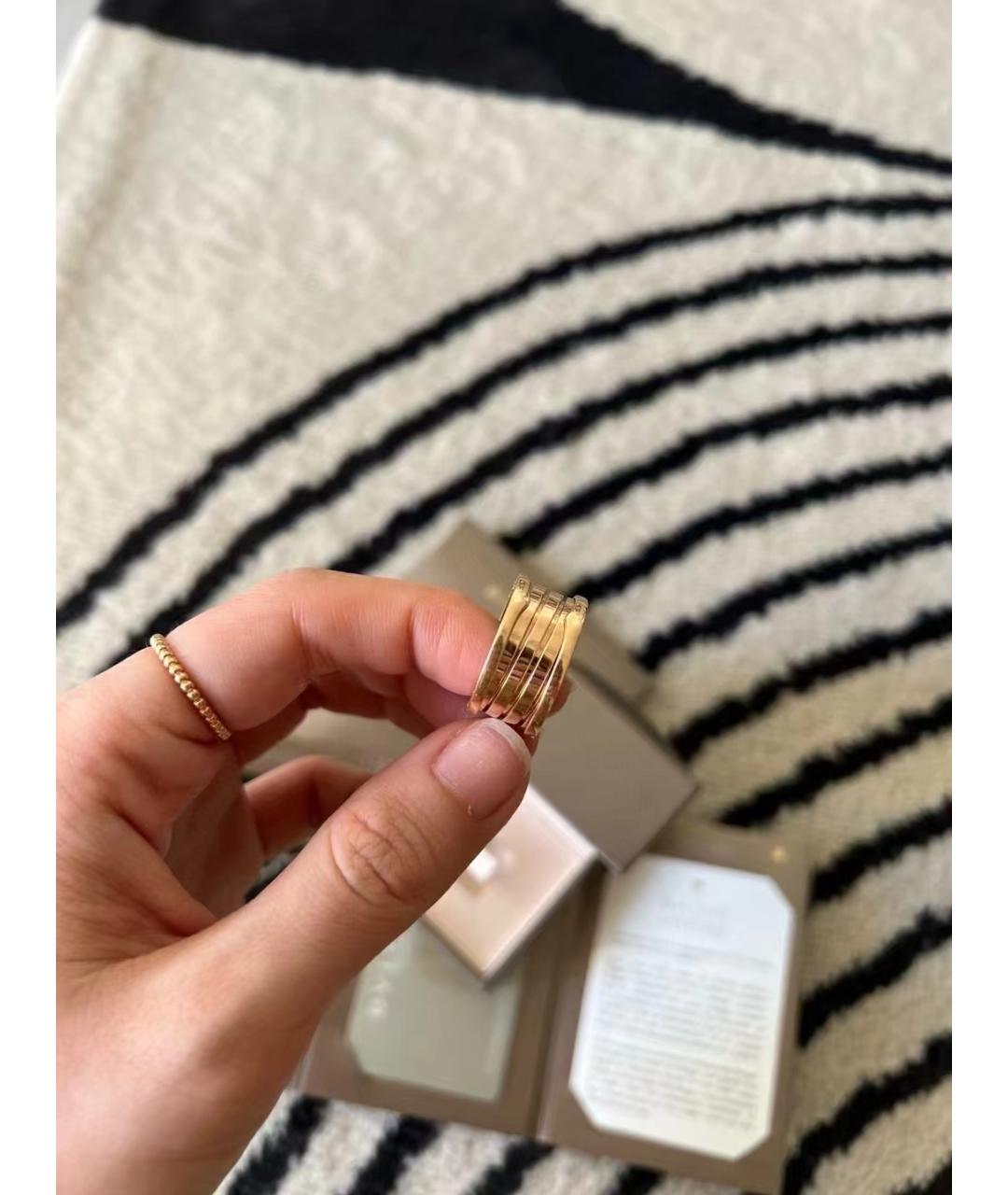 BVLGARI Золотое кольцо из розового золота, фото 5