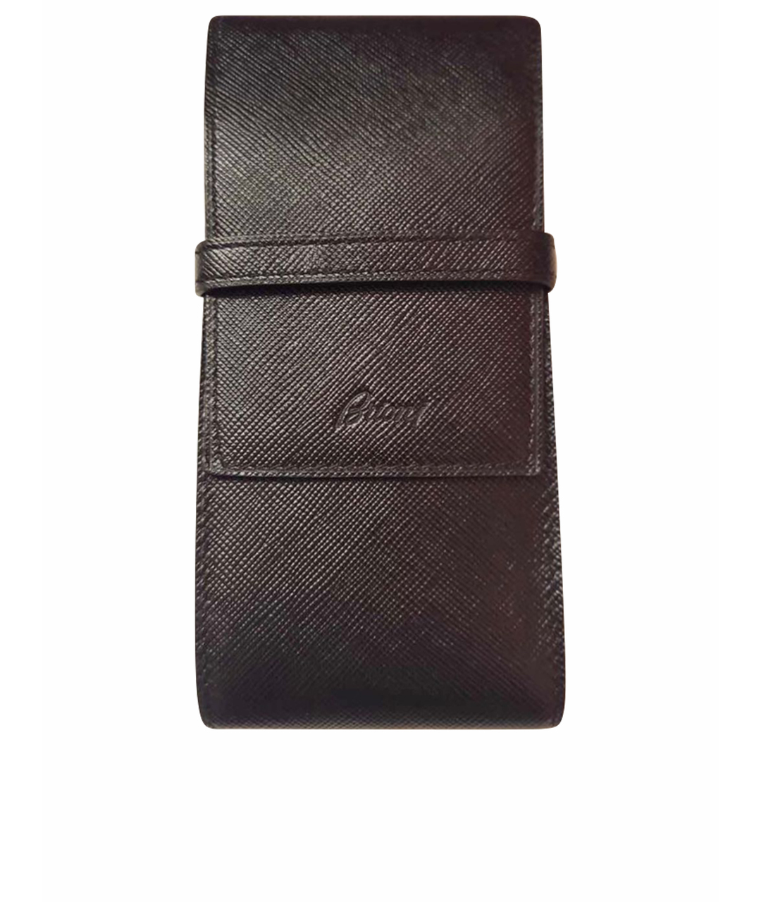 BRIONI Черный кожаный кошелек, фото 1