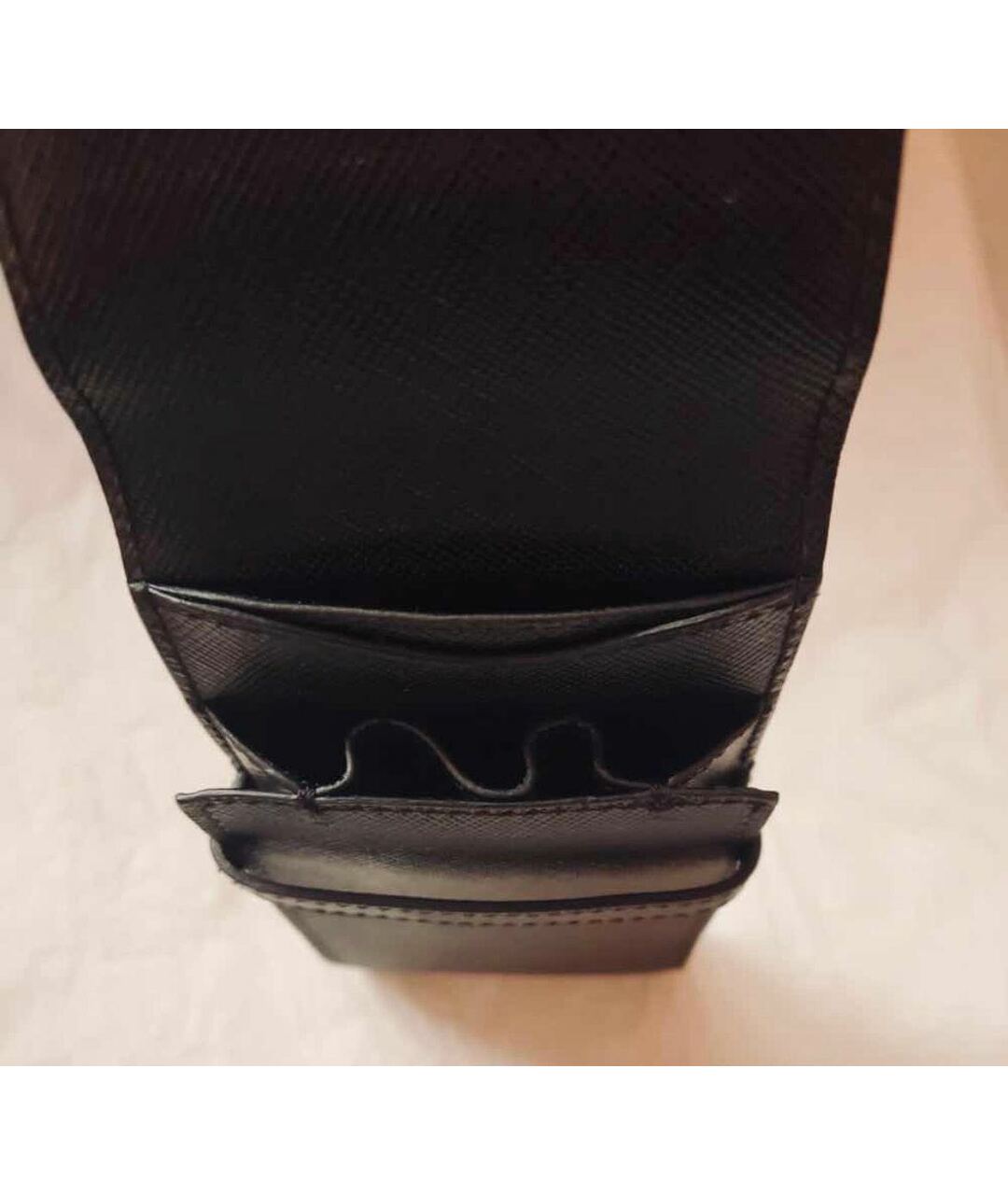 BRIONI Черный кожаный кошелек, фото 3