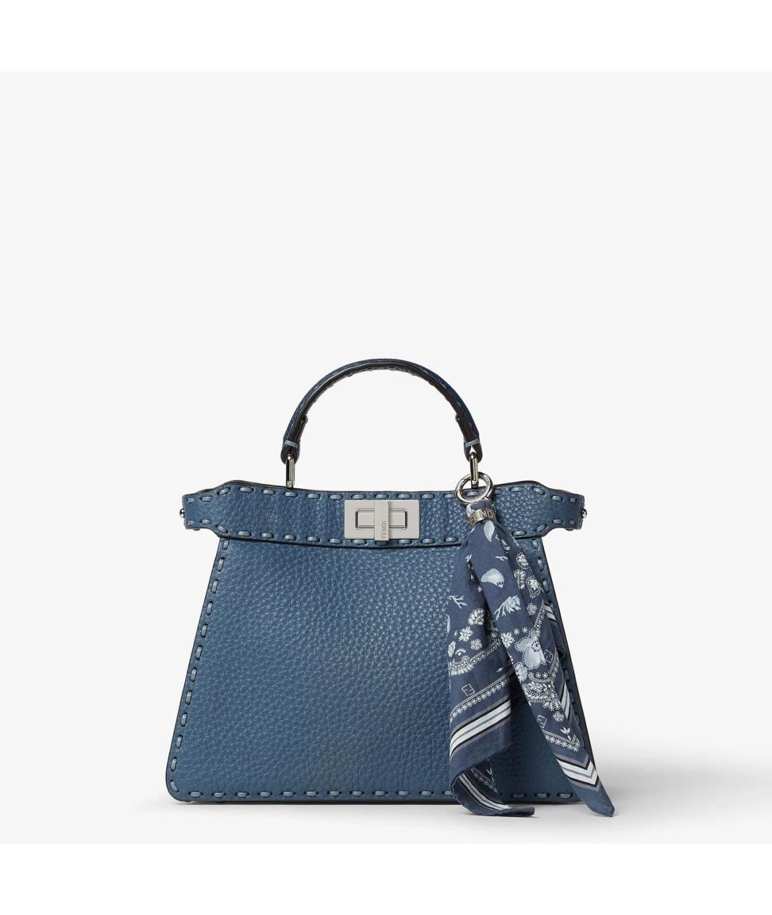 FENDI Синий брелок, фото 3