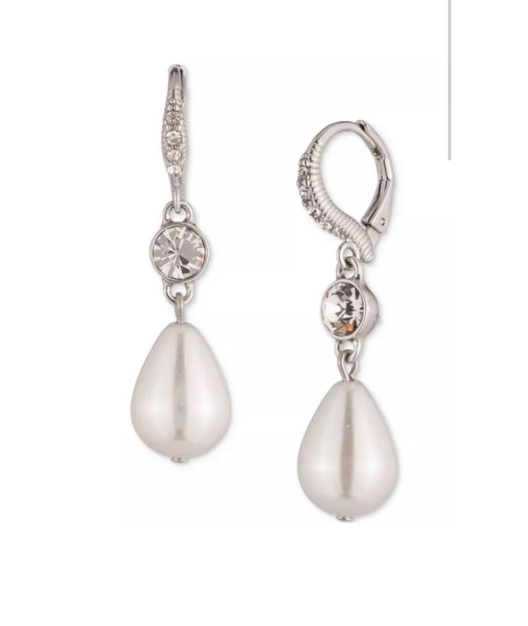 GIVENCHY Серебряные металлические серьги, фото 7