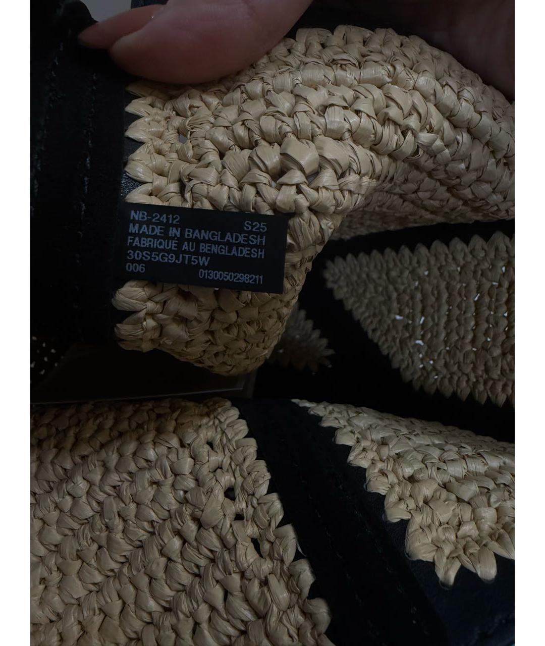 MICHAEL MICHAEL KORS Бежевая пелетеная пляжная сумка, фото 5