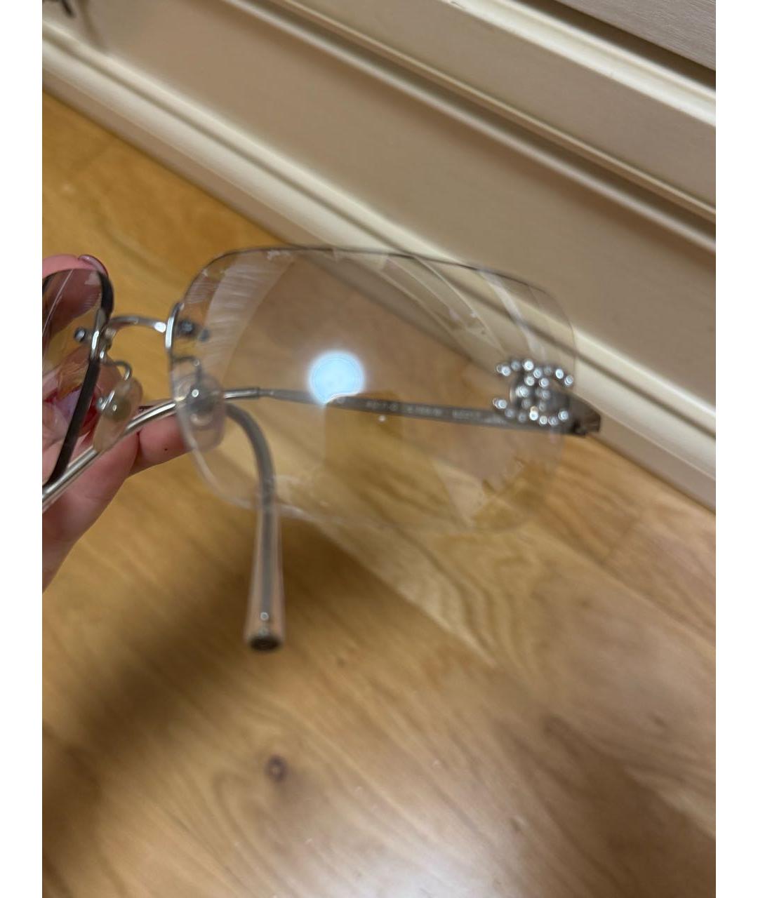 CHANEL Металлические солнцезащитные очки, фото 3