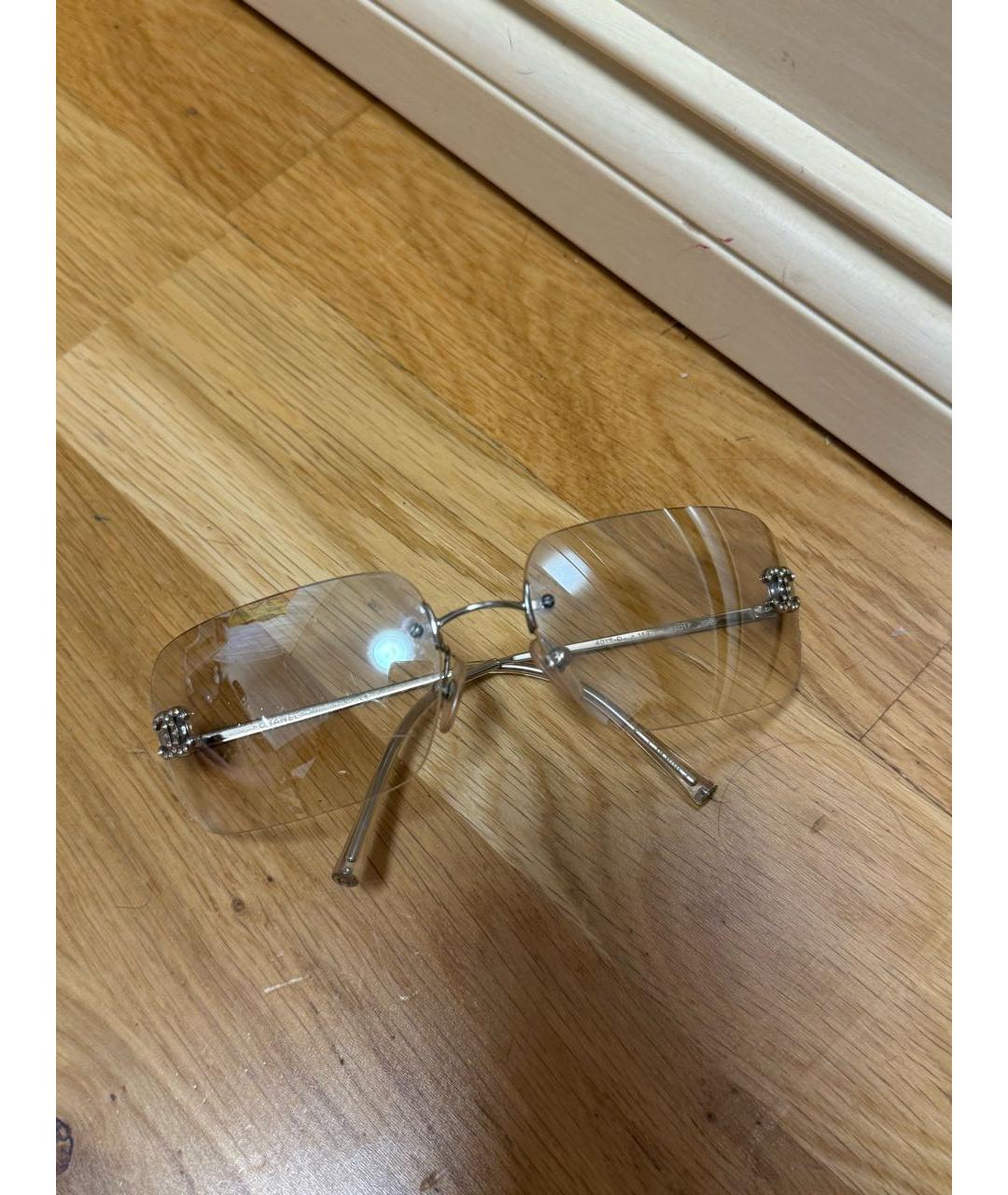 CHANEL Металлические солнцезащитные очки, фото 7