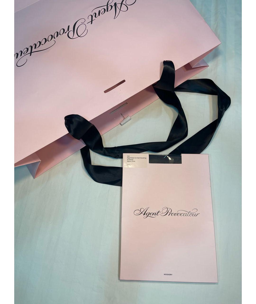 AGENT PROVOCATEUR Черные носки, чулки и колготы, фото 2