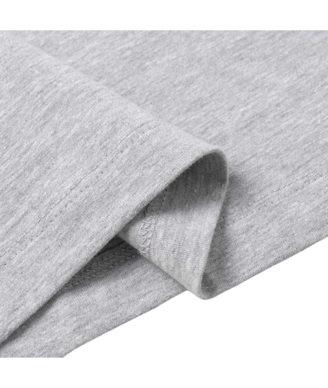 CHROME HEARTS Серое хлопковое повседневное платье, фото 4