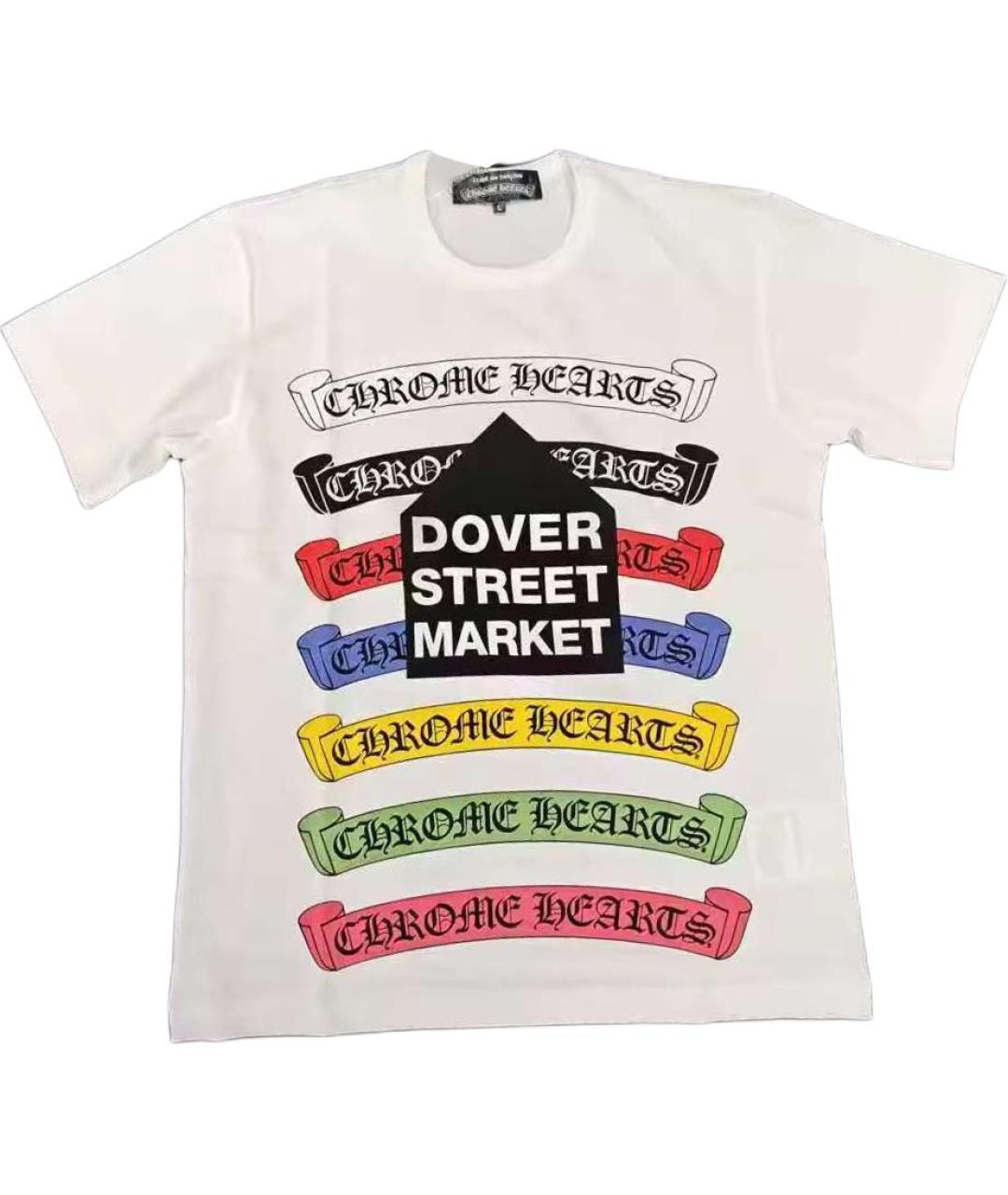 CHROME HEARTS Белая хлопковая футболка, фото 1