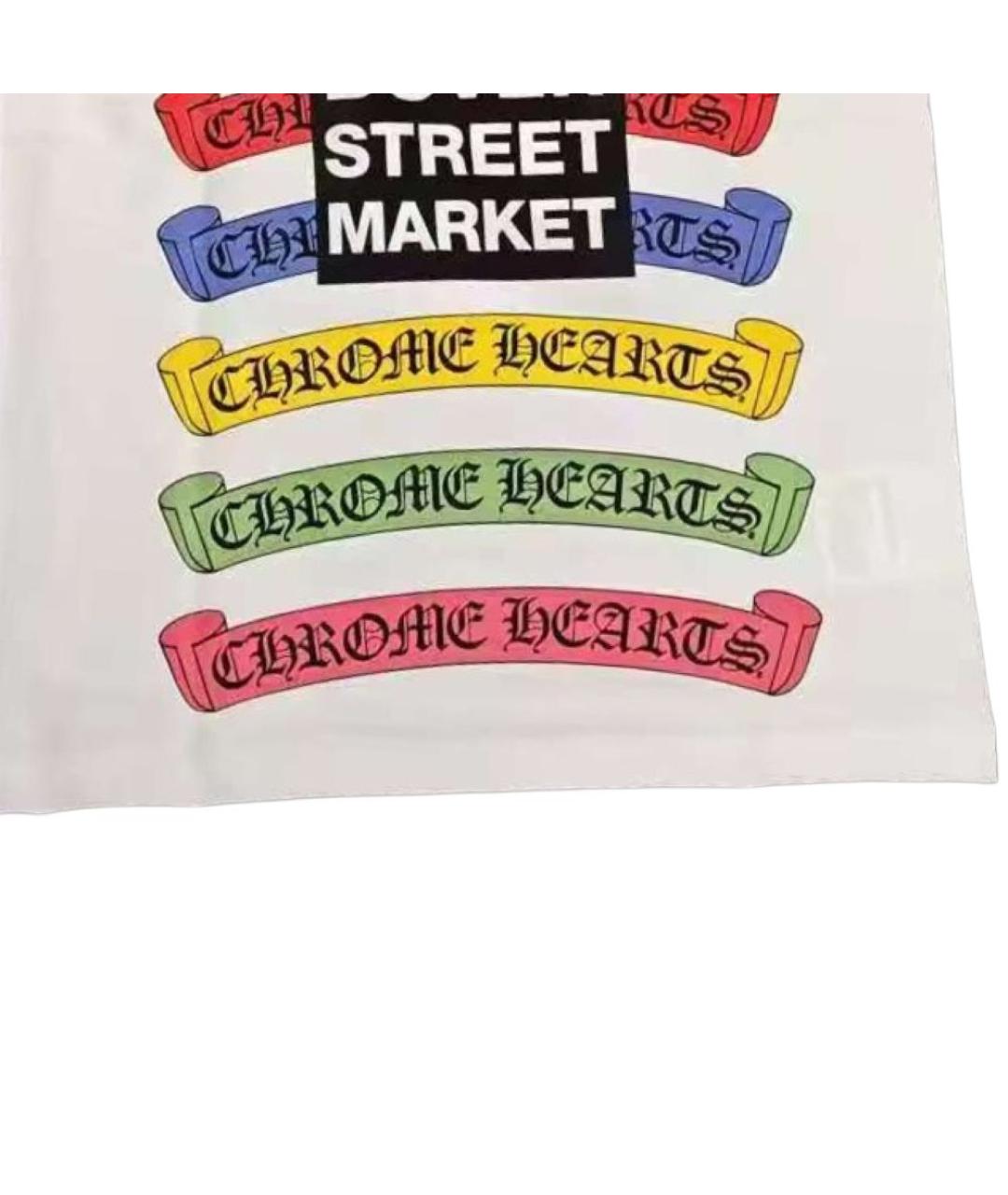 CHROME HEARTS Белая хлопковая футболка, фото 3