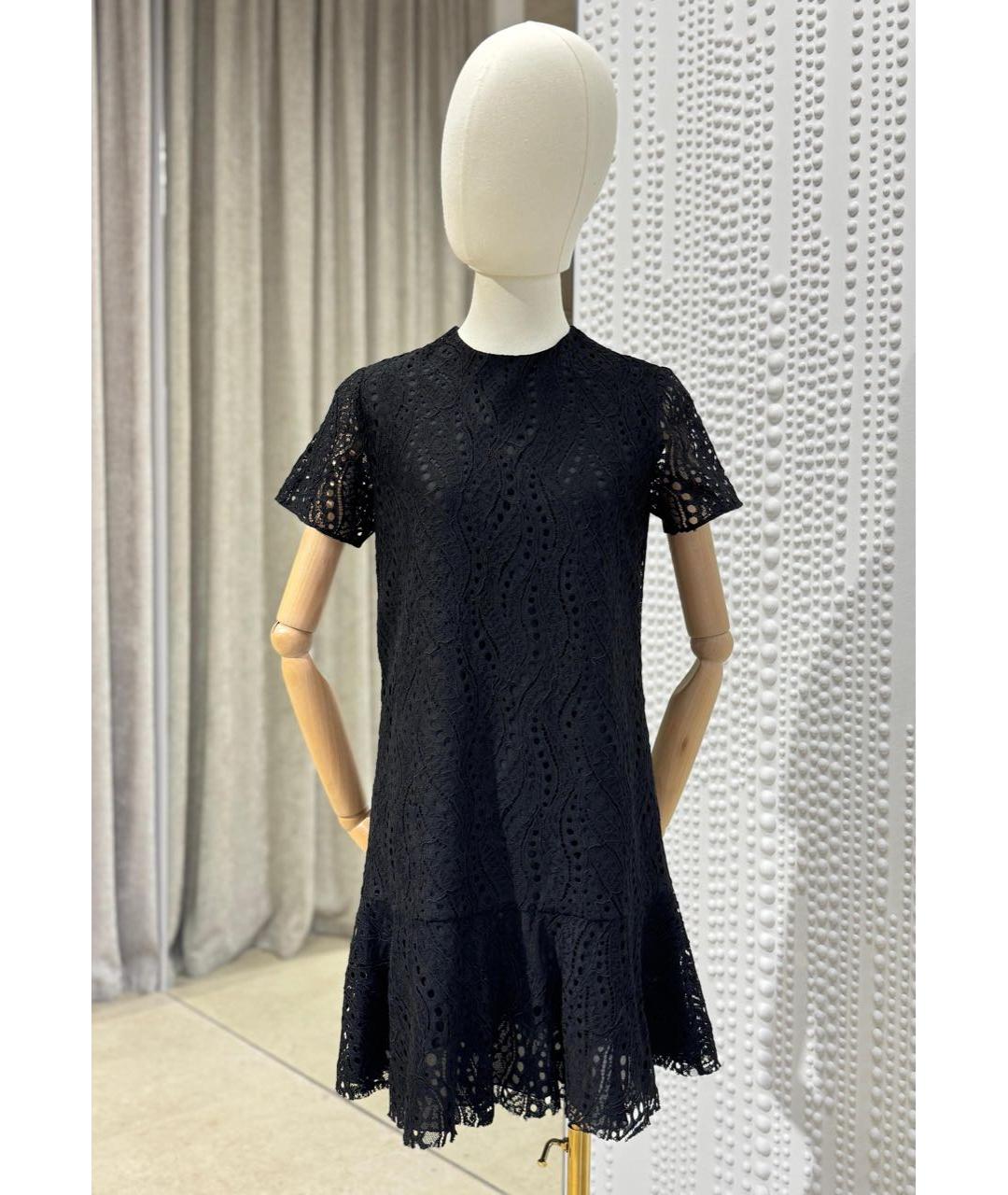 SAINT LAURENT Черное повседневное платье, фото 2