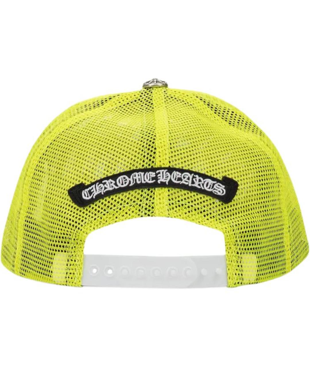 CHROME HEARTS Желтая хлопковая кепка/бейсболка, фото 3