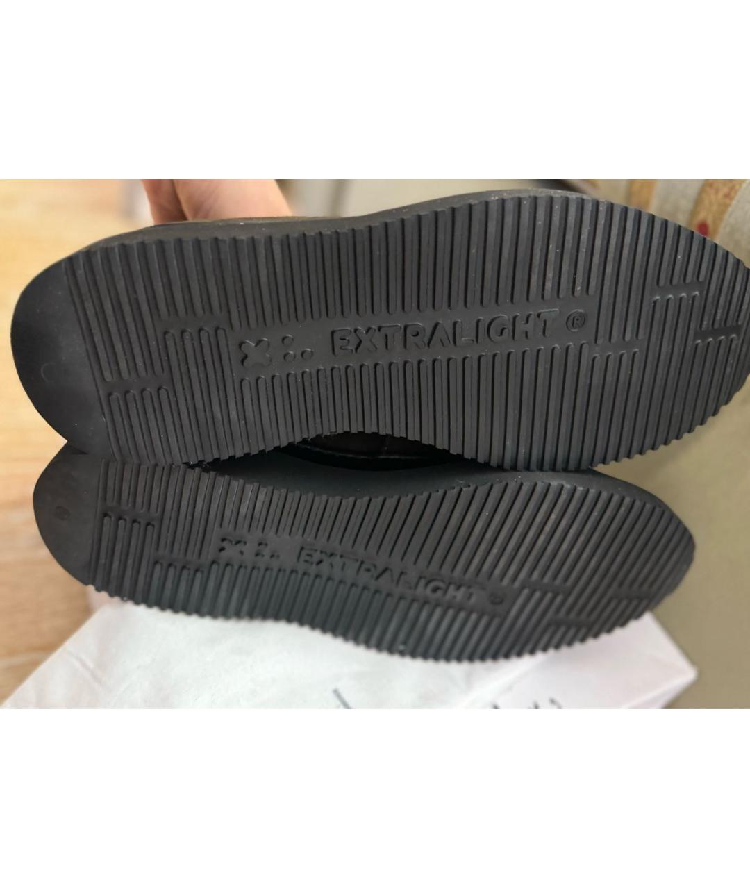 POLLINI Коричневые замшевые низкие ботинки, фото 6