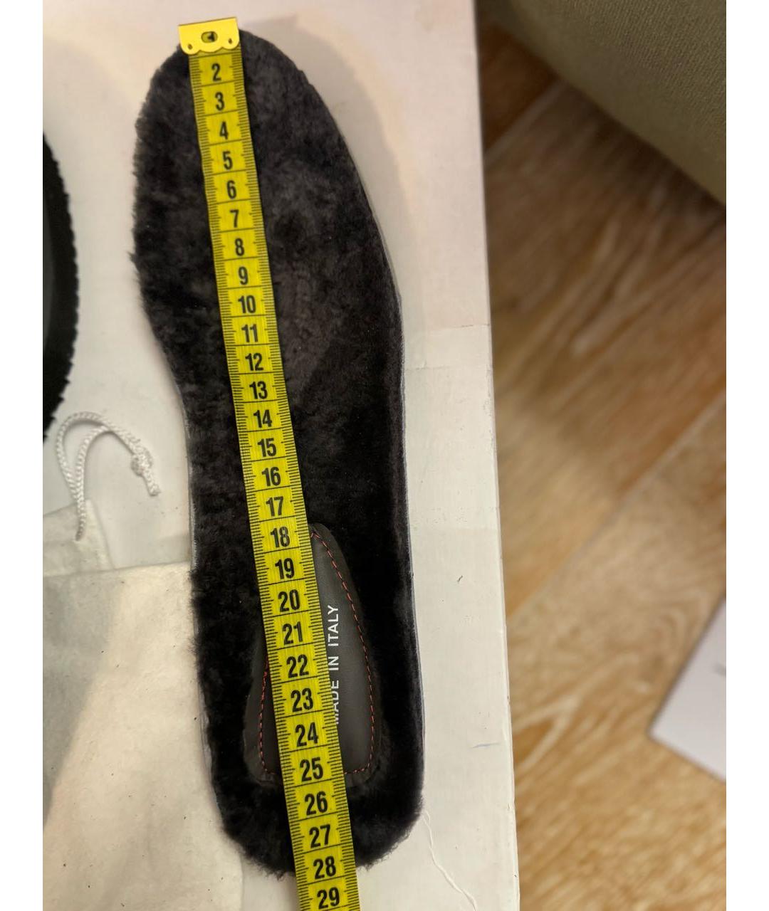 POLLINI Коричневые замшевые низкие ботинки, фото 5