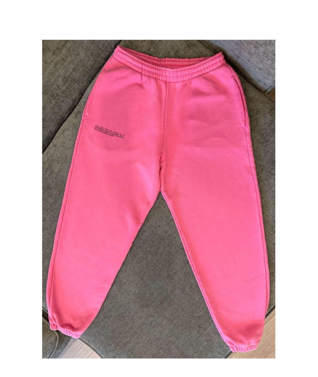 THE PANGAIA Розовый хлопковый костюм с брюками, фото 6