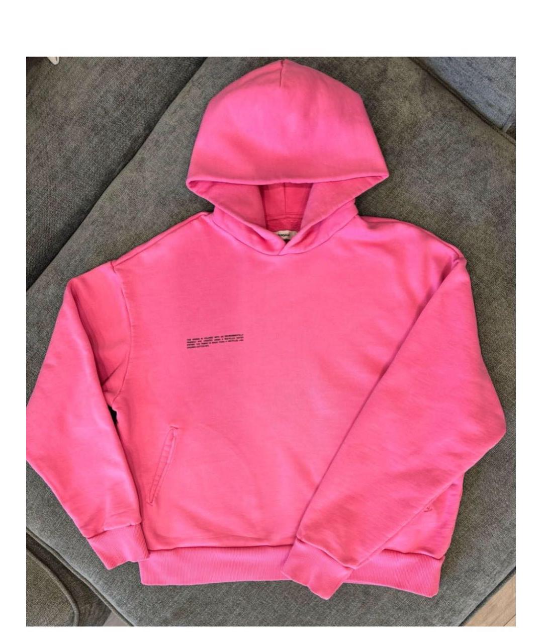 THE PANGAIA Розовый хлопковый костюм с брюками, фото 5