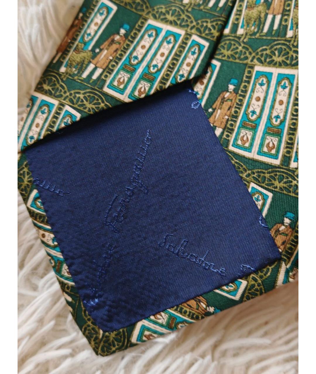 FERRAGAMO Мульти шелковый галстук, фото 6